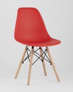 Стул Eames Style DSW красный x4 (разборный каркас) — изображение 2