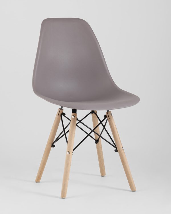 Стул Eames Style DSW темно-бежевый x4 (разборный каркас) — изображение 2