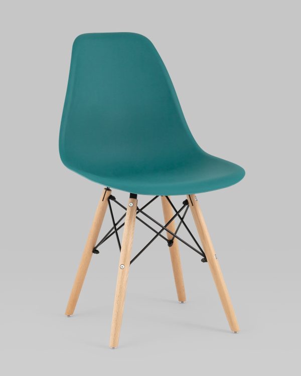 Стул Eames Style DSW темно-бирюзовый (разборный каркас) — изображение 2