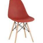 Стул Eames Style DSW терракотовый (разборный каркас)