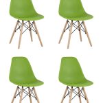 Стул Eames Style DSW зеленый x4