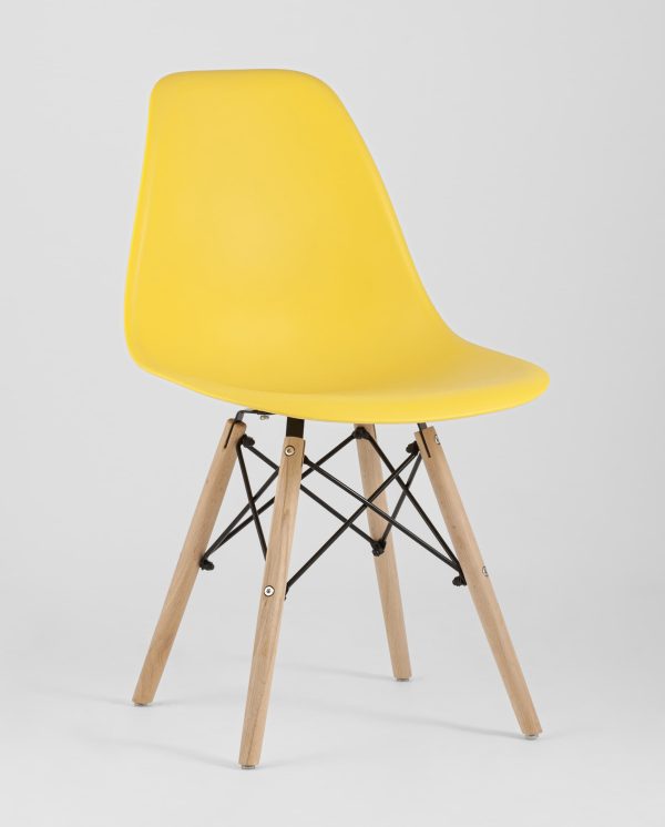 Стул Eames Style DSW желтый (разборный каркас) — изображение 2