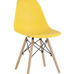 Стул Eames Style DSW желтый (разборный каркас)