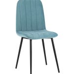 Стул Easy велюр пыльно-голубой