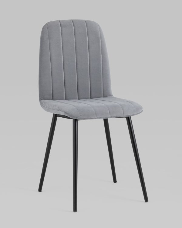 Стул Easy велюр серый — изображение 2