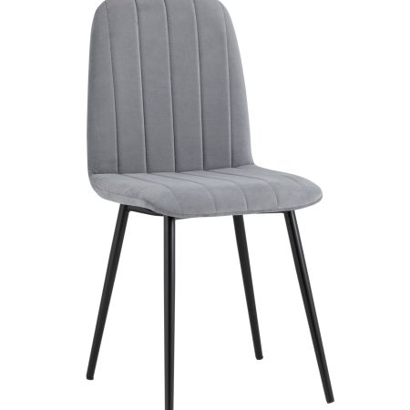Стул Easy велюр серый