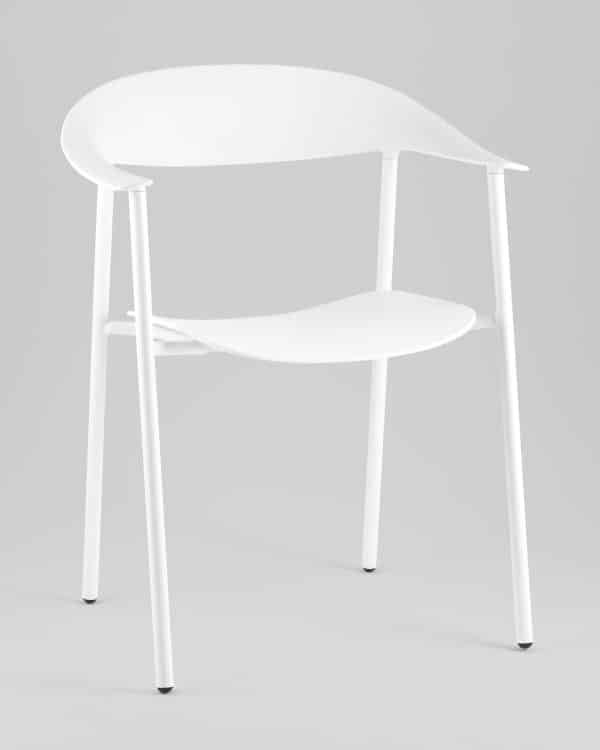 Стул Eila пластик белый — изображение 2