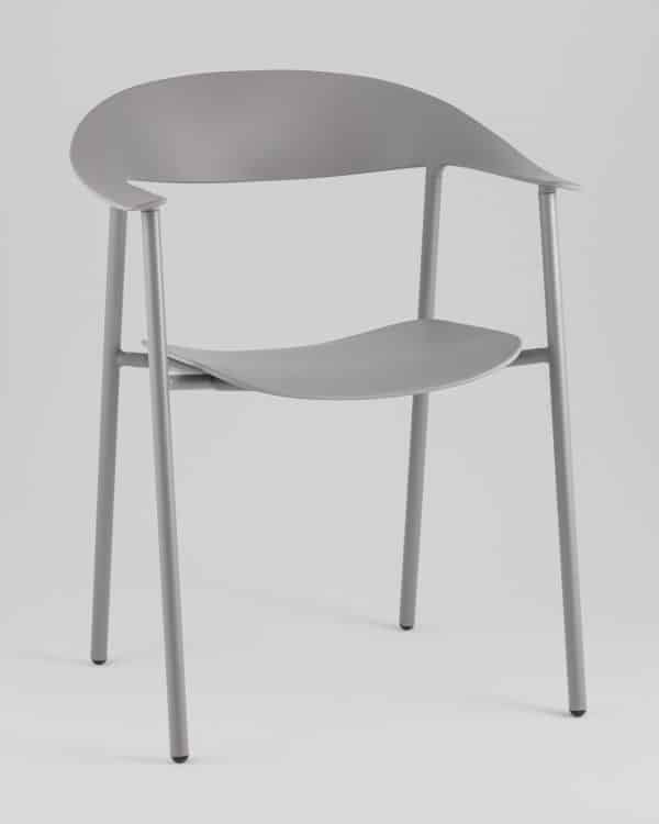 Стул Eila пластик серый — изображение 2