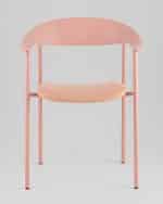 Стул Eila с подушкой пластик розовый — изображение 3