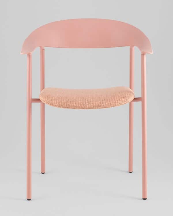 Стул Eila с подушкой пластик розовый — изображение 3