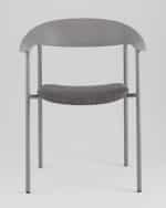 Стул Eila с подушкой пластик серый — изображение 3