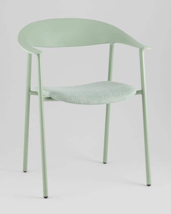 Стул Eila с подушкой пластик зеленый — изображение 2