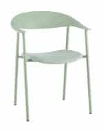 Стул Eila с подушкой пластик зеленый