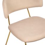 Стул Elle латте с золотыми ножками RF 0780 — изображение 5
