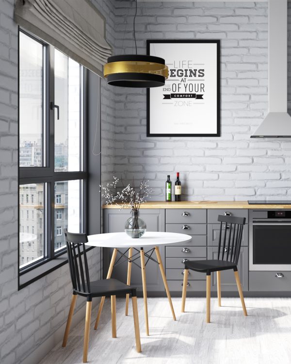 Стул Field пластик черный — изображение 3