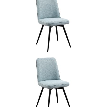 Стул Flatt вращающийся светло-зеленый 2 шт.