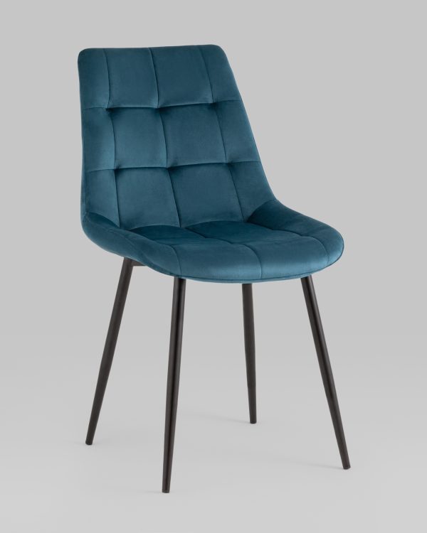 Стул Флекс New велюр сине-зеленый 4 шт. — изображение 2