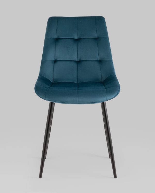 Стул Флекс New велюр сине-зеленый 4 шт. — изображение 3