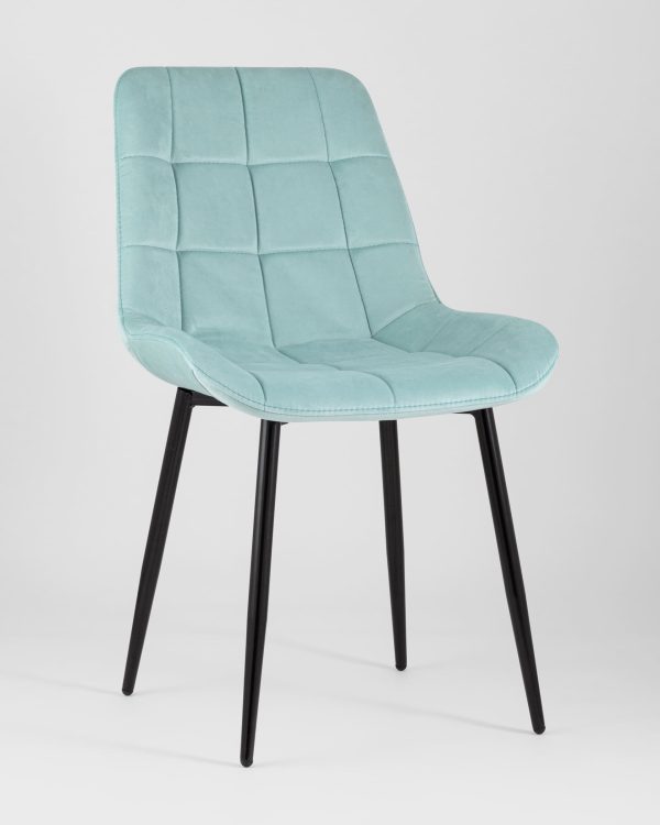 Стул Флекс велюр светло-голубой — изображение 2