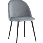 Стул Фолио велюр серый