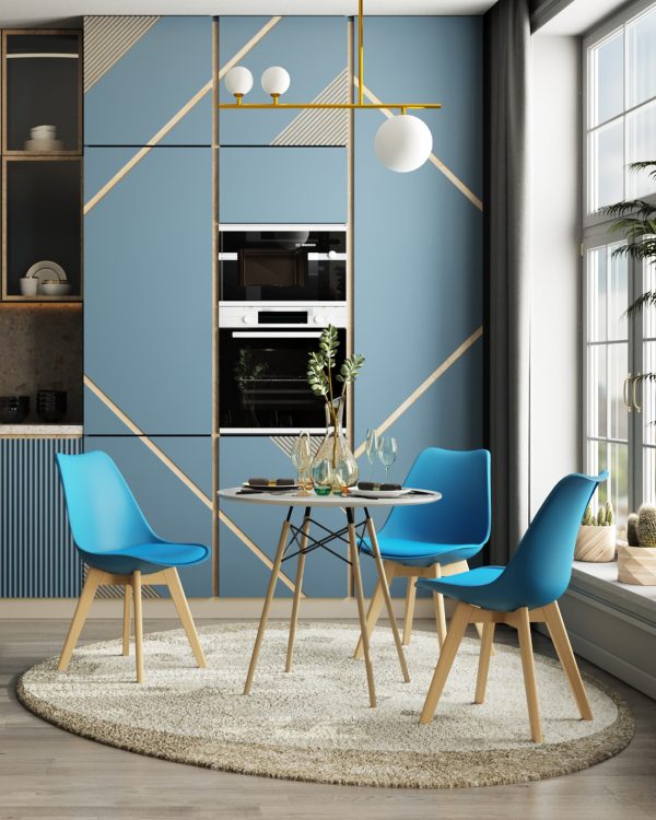 Стул FRANKFURT бирюзовый — изображение 3