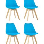 Стул FRANKFURT бирюзовый 4 шт.