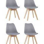 Стул FRANKFURT серый 4 шт.