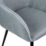 Стул Frida серо-синяя рогожка — изображение 5