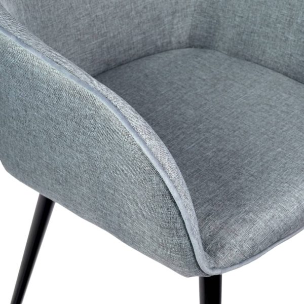 Стул Frida серо-синяя рогожка — изображение 5