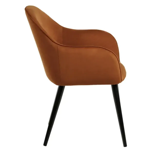 Стул Frida терракотовый велюр — изображение 3