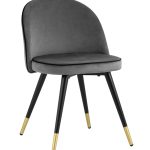 Стул Gabi LUX велюр серый