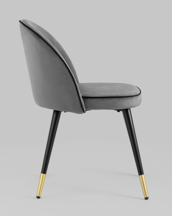 stul-gabi-lux-veljur-seryj-2 Стул Gabi LUX велюр серый — изображение 3