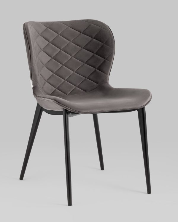 Стул Гамми велюр темно-серый — изображение 2