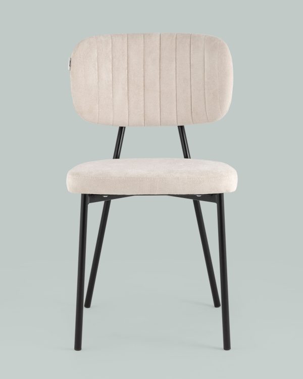 Стул Ханна велюр бежевый — изображение 3