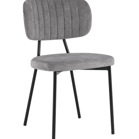 Стул Ханна велюр серый