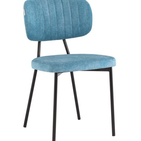 Стул Ханна велюр синий
