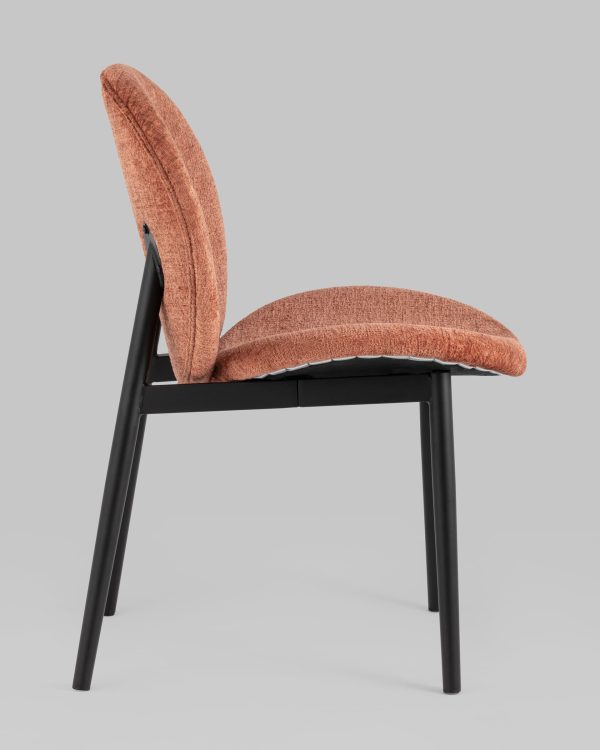 Стул Эллиот ткань альпака терракотовый 2 шт. — изображение 3