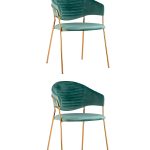 Стул Эвита мятный 2 шт