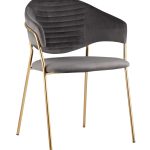 Стул Эвита темно-серый