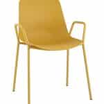 Стул Kaira пластик горчичный