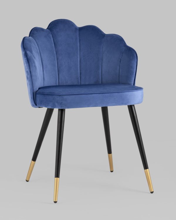 Стул Камилла велюр королевский синий — изображение 2