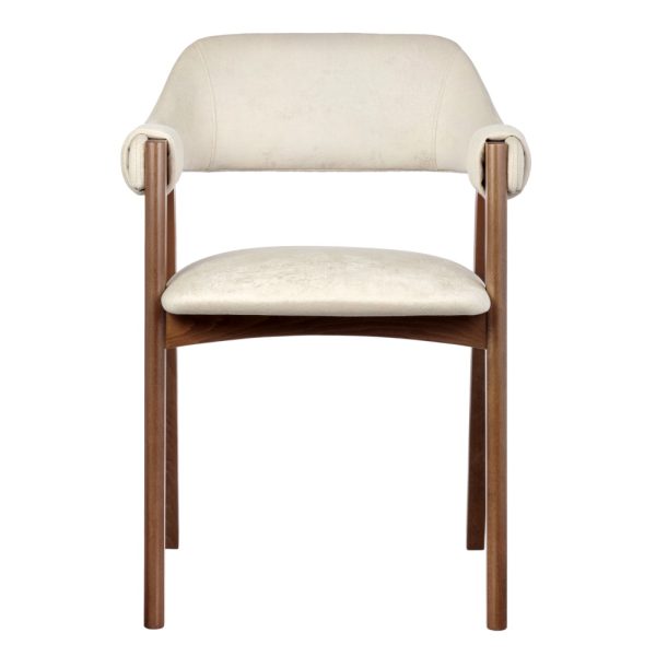 Стул KELLI латте, орех — изображение 3