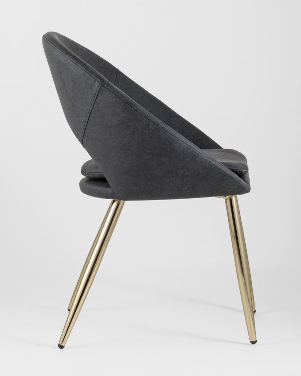 Стул Кензи экокожа темно-серый — изображение 3