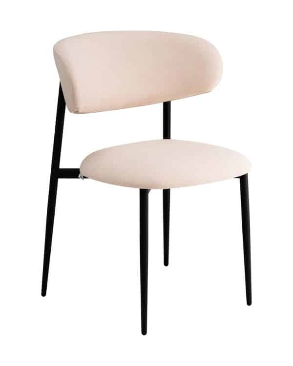 Стул Килиан велюр молочный