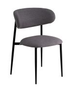 Стул Килиан велюр серый