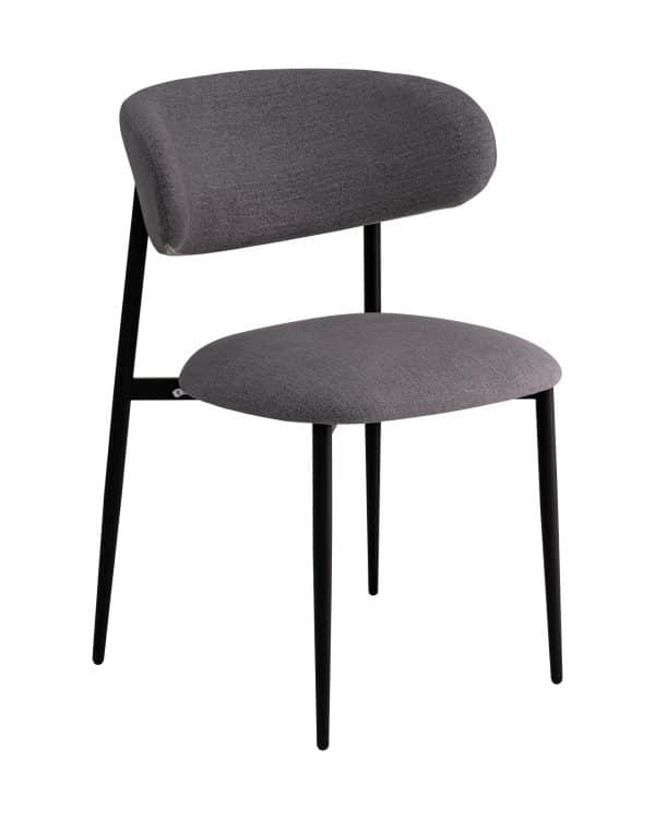 Стул Килиан велюр серый