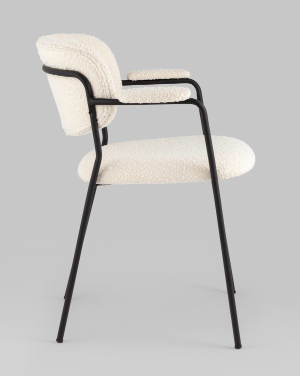 Стул Кэрол букле белый — изображение 3