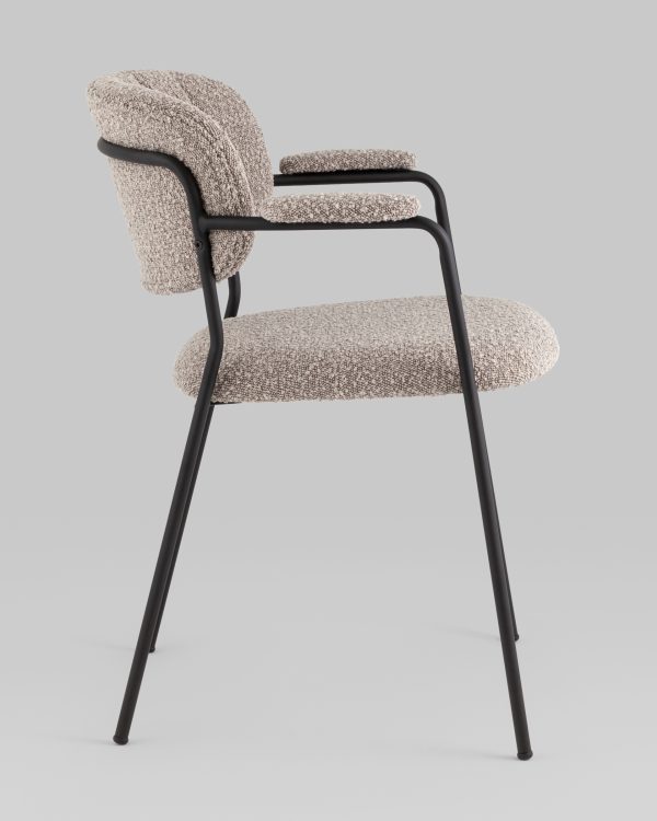 Стул Кэрол букле серый — изображение 3