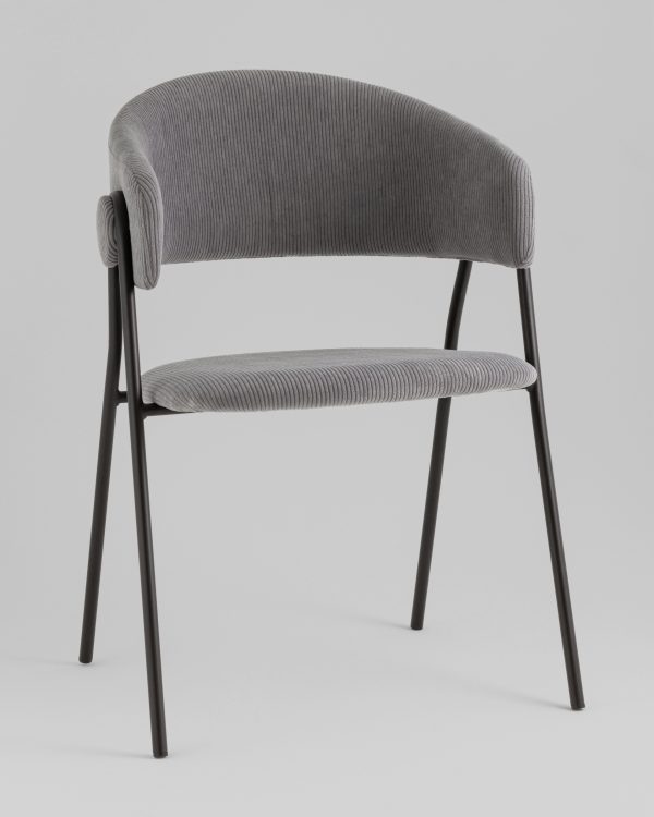 Стул Колин NEW вельвет серый — изображение 2