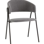 Стул Колин NEW вельвет серый